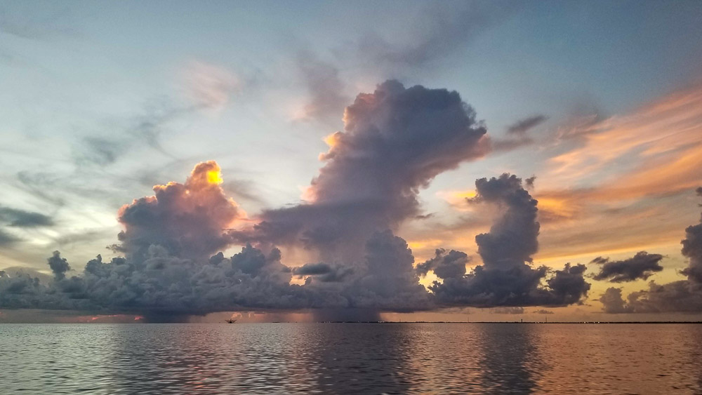 Sunrise over the Gulf of Mexico