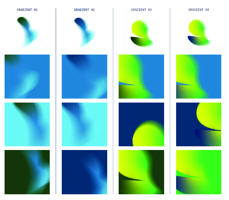 Gradient Color Pairing Examples