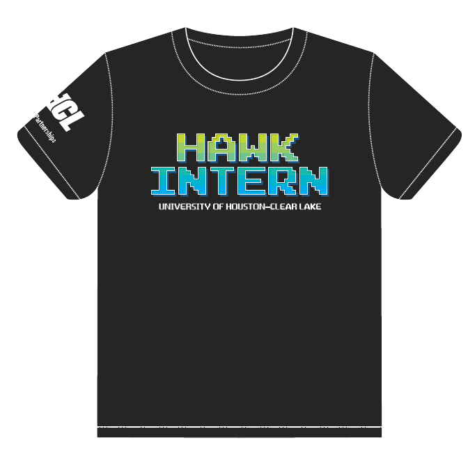 UHCL Hawk Intern T-Shirt Front